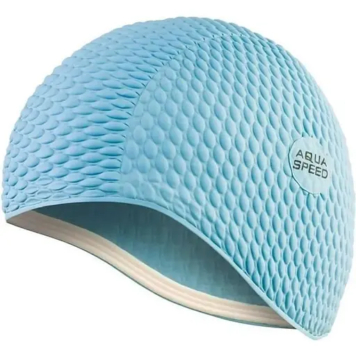 Шапочка для плавання Aqua Speed Bombastic Junior Блакитний (1000-290-02)