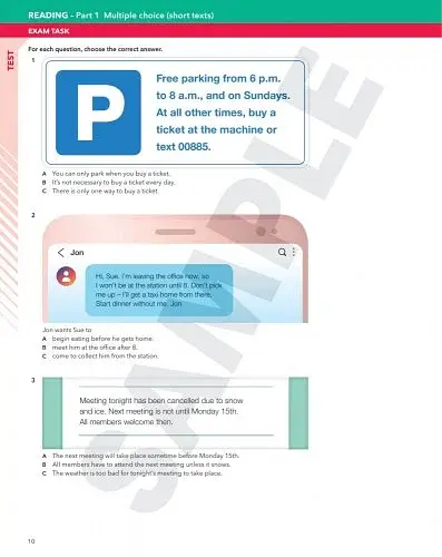 Formula B1. Preliminary Exam Trainer +eBook -key +App - фото 5