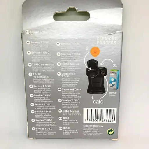 Сервисный диск T-Disc 17001491 для капсульной кофемашины TASSIMO Bosch - фото 5