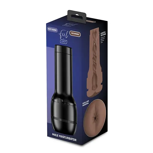 Мастурбатор попа Kiiroo Feel Stroker Butt Mid Brown для секс-машини Keon - фото 6