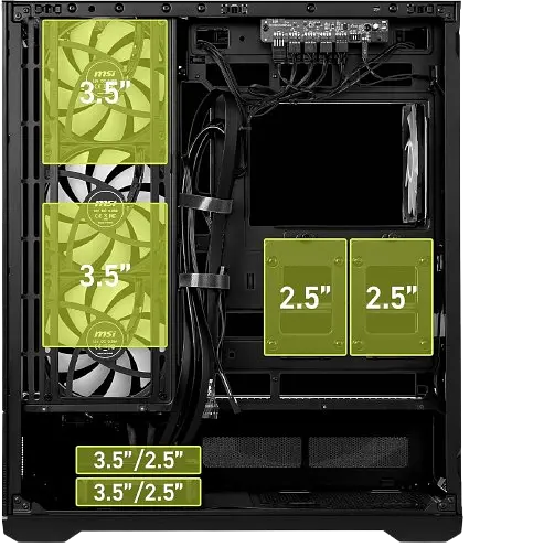 Корпус MSI MAG Pano 110R PZ ARGB Black - фото 5