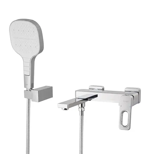 Смеситель для ванны Koer KB-41031-01 с коротким изливом KR5436 Хром - фото 1