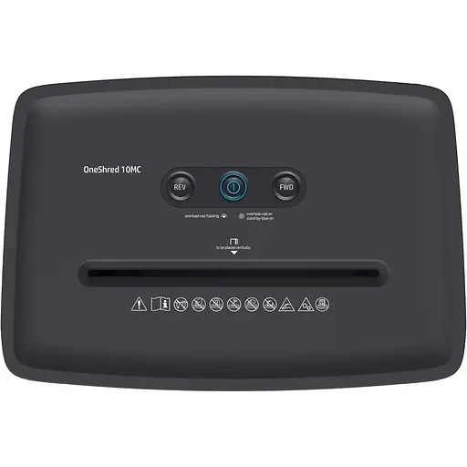 Шредер HP OneShred 10MC (2804) White [109859] - фото 4