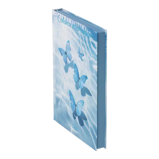 Щоденник датований Buromax Only 2026 поліграфічний A5 блакитний (BM.2183-14) - фото 4