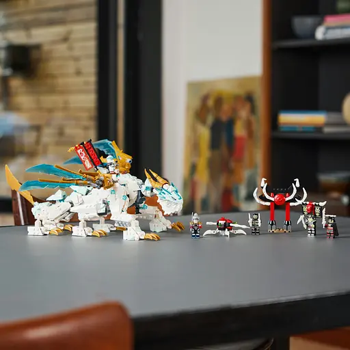 Уцінка. Конструктор LEGO Ninjago Істота Крижаний Дракон Зейна, 973 деталей (71786)  - фото 5