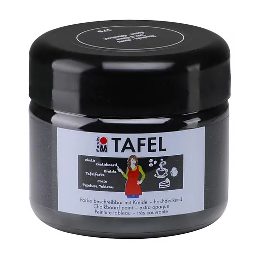 Фарба з ефектом графітної дошки чорна 225 мл Marabu - фото 2