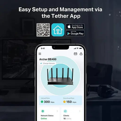 Роутер TP-Link Archer BE400 (Archer BE400) - фото 8