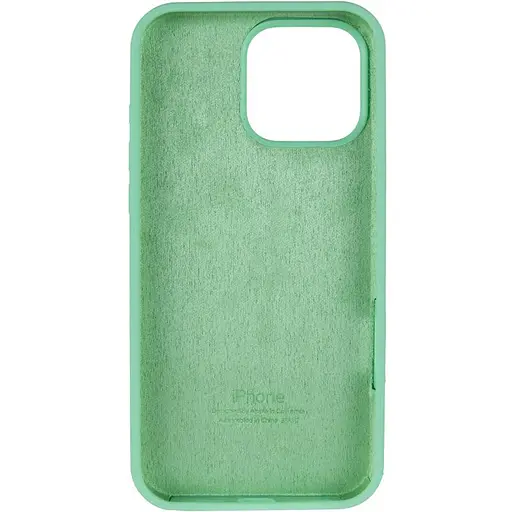 Чохол Epik Silicone Case Full Protective AA для Apple iPhone 15 Pro 6.1 Зелений/Pistachio - фото 3