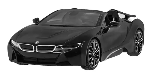 Машинка RASTAR BMW i8 Roadster на дистанційному керуванні + пульт 2,4 ГГц 1:12 чорний 95500 - фото 3