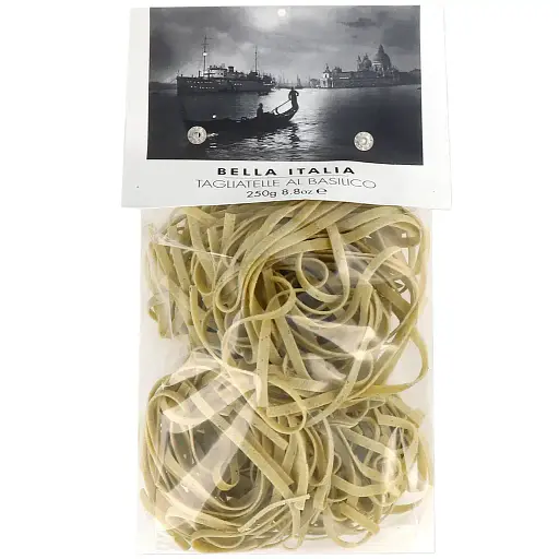 Изделия макаронные Bella ItaliaТальятелле с базиликом 250 г