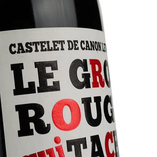 Вино Le Gros Rouge Qui Tache Castelet De Canon Leveque 2021 IGP Pays D'Oc, красное, сухое, 0,75 л - фото 5