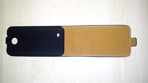 Чохол-фліп для Htc Desire 310 Dual шкіряний чорний - фото 4