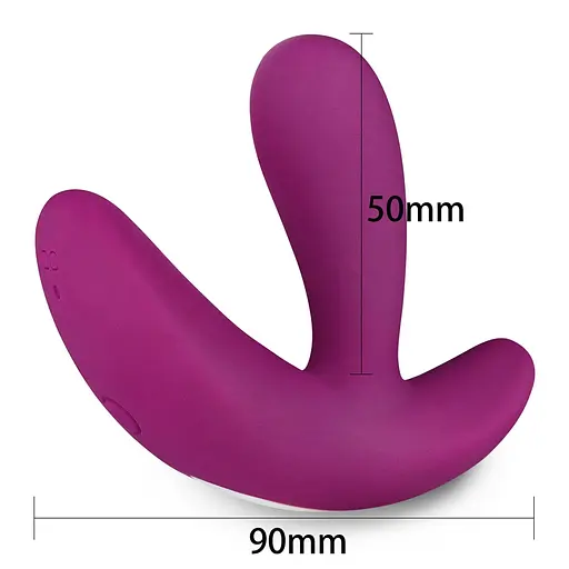 Вібратор Lovetoy O-Sensual Remote Ride 9 см фіолетовий - фото 5
