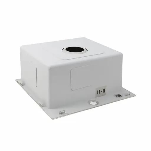 Кухонная мойка нержавейка 45x45 Platinum Handmade (сифон круглый 3,0/0,8), Нержавеющая сталь - фото 5