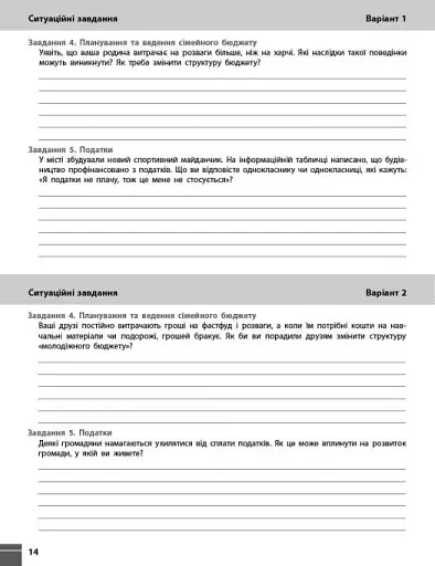Підприємництво і фінансова грамотність. 8 клас. Поточний та підсумковий контроль за групами результатів - фото 10