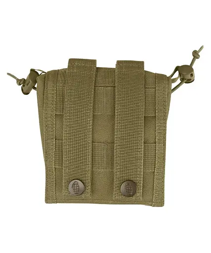 Підсумок для віпрацьованих магазинів Kombat UK Folding Ammo Dump Pouch Койот (1000-kb-fadp-coy) - фото 3