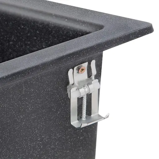 Кухонная мойка Lidz 460x515/200 BLM-14 (LIDZBLM14460515200), Черный - фото 5