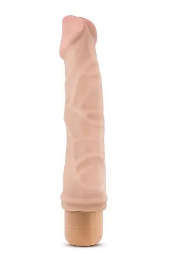 Вібратор Blush Dr. Skin Cock Vibe 6 21.6 см тілесний - фото 3