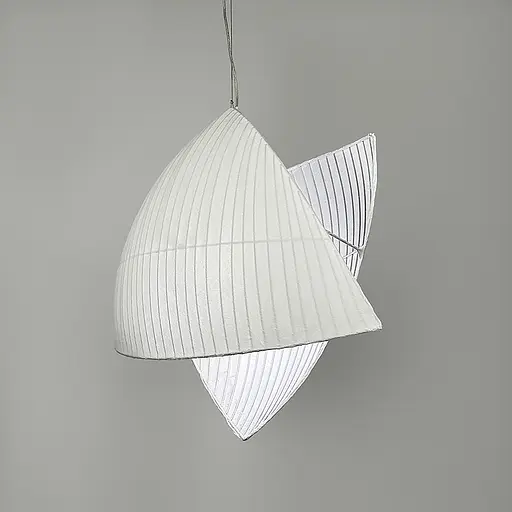 Люстра с 2-мя белыми фигурными пластинами | Ст. PL 051-750*720-2 | Line F - фото 2