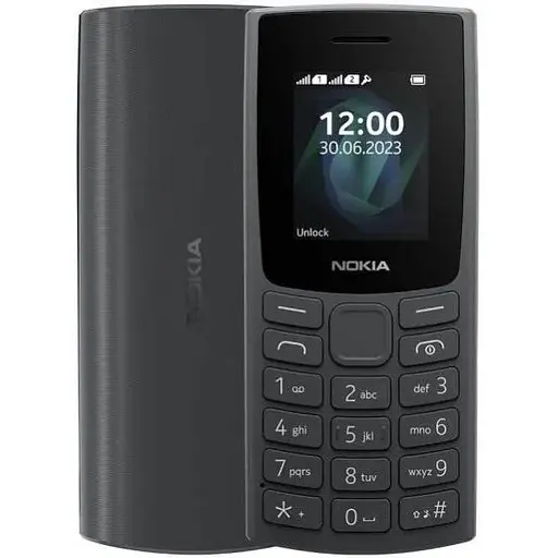 Мобільний телефон Nokia 105 TA-1569 SS 2023 Charcoal no charger UA UCRF