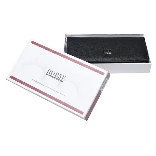 Гаманець жіночий шкіряний Horse Imperial A0001 чорний - фото 9