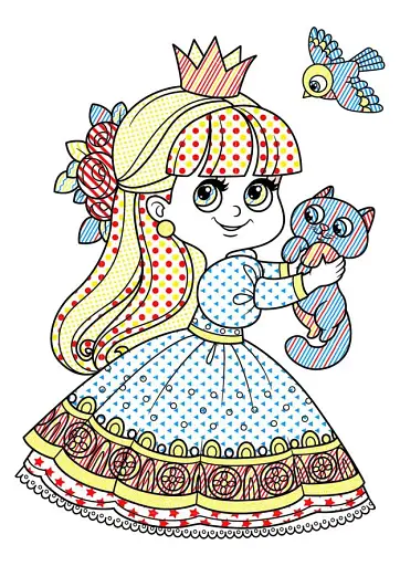 Чарівні водяні розмальовки. Принцеси - фото 2