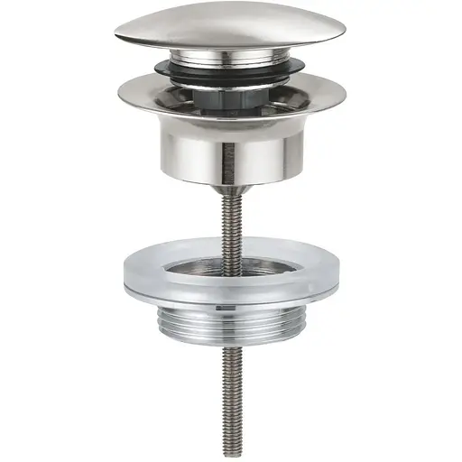 Донний клапан Grohe Click-Clack 65807DC0, Нержавіюча сталь - фото 1