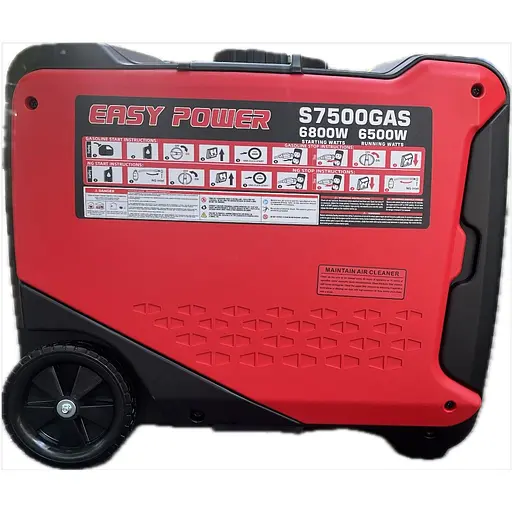 Інверторний двопаливний генератор  Easy Power S7500GAS 6.5/6.8 кВт +Пульт - фото 5