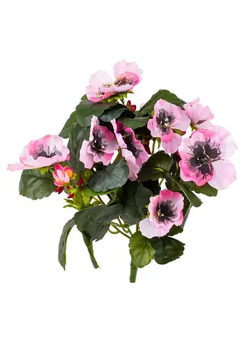 Братки рожеві штучні, 25 см Elisey