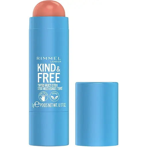 Румяна Rimmel Kind & Free тон 002 (Peachy Cheeks) 5 г - фото 1