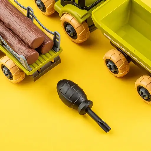 Игровой набор Otamanko Веселый хутор трактор с прицепами и фермер с коровами - фото 10