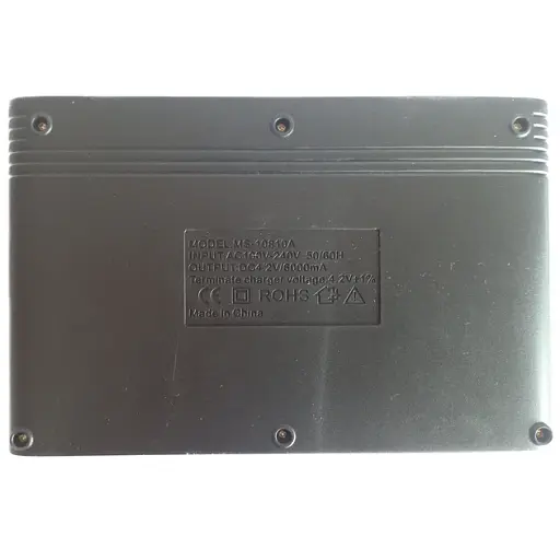 Зарядное устройство для 10 отсеков Charger Li-ion MS-10810A (11664) - фото 3