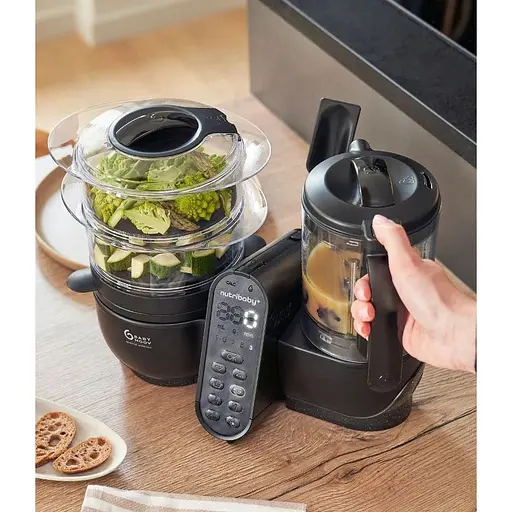 Блендер-пароварка Babymoov Nutribaby + XL Black (A001140) - фото 14