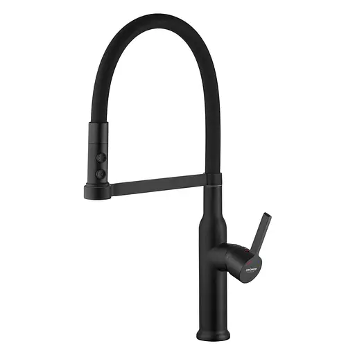 Змішувач для кухні Kroner KRP Ersel - SCH03112BLK (CV035578) - фото 4