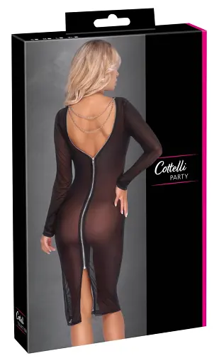 Сукня Cottelli Party Powernet S (чорний) - фото 8