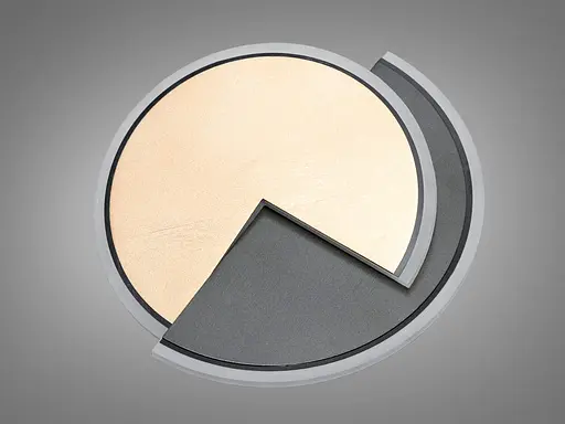 Акриловий світлодіодний світильник потужністю 28 Вт - фото 4