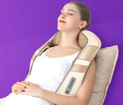 Масажер Geizer 85W роликовий на липучках для спини, шиї, ніг, тіла - фото 3