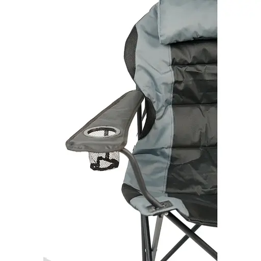 Кресло NeRest Рыбак Трофей NR-35 портативное черное с серым - фото 6