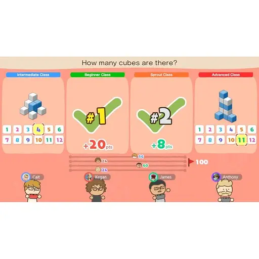 Игра Big Brain Academy Brain vs Brain (русская версия) (Nintendo Switch) - фото 4