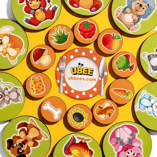 Деревянный детский сортер "Кто что ест" Ubumblebees (ПСД276) PSD276 на липучках - фото 4