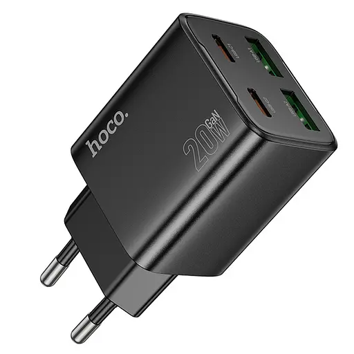 СЗУ Hoco N55 Fundador PD20W four-port (2USB-A/2C) - фото 4