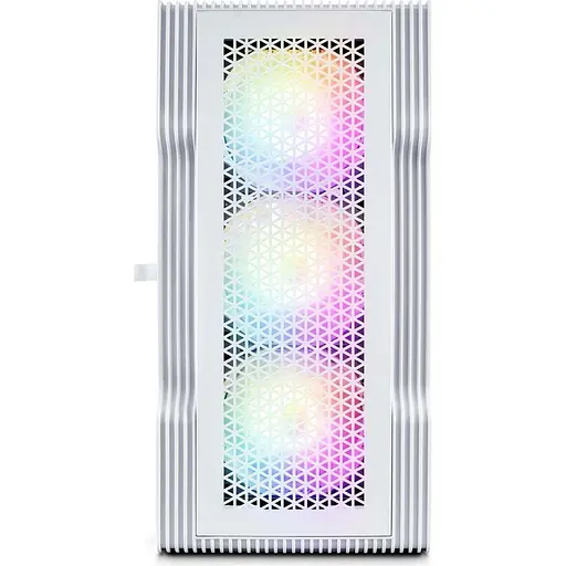 Корпус 1stPlayer T3-WH-4F1-W White [146394] - фото 5