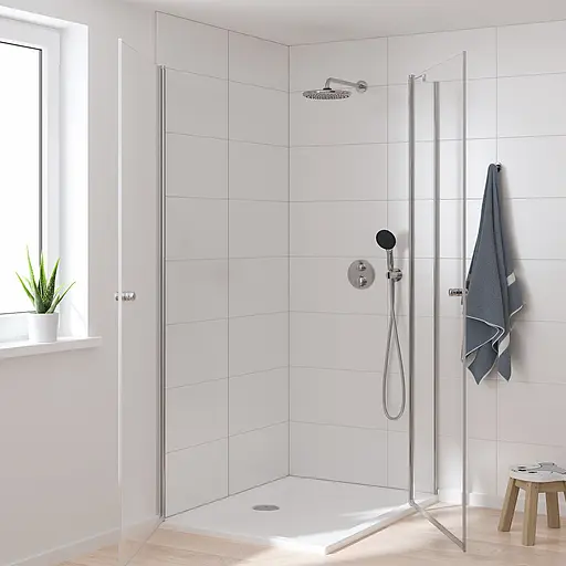 Душова система прихованого монтажу термостатична Grohe QuickFix Precision Grohtherm 34883000, Хром - фото 6