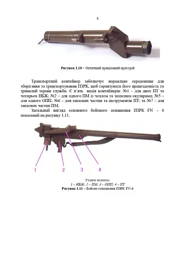 Посібник щодо застосування озброєння іноземного виробництва у Збройних Силах України (інструкції з використання). Переносні зенітно-ракетні комплекси - фото 7