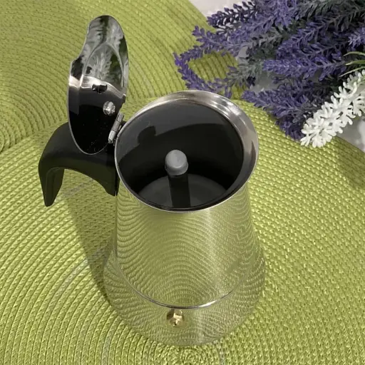 Гейзерная кофеварка Edenberg 6 чашек из нержавеющей стали (EB-3789) - фото 4