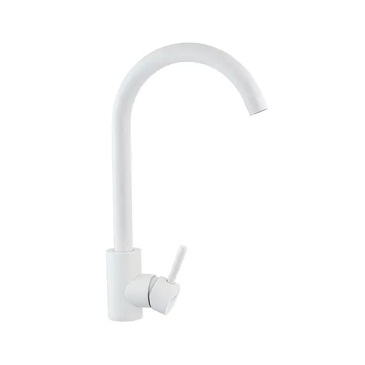 Змішувач для кухні Kroner KRP Edelstahl Klassisch - WEI035 CV023007 Білий - фото 4