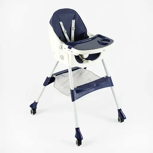 Стульчик для кормления Toti, стальная конструкция, PU ткань, 4 колеса, съемный столик, FR-20516 - фото 2
