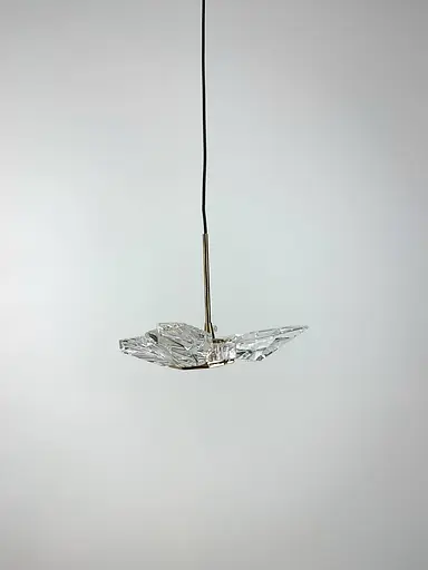 Кришталевий світлодіодний підвіс | Арт. H 008/1 GD | Line F - фото 9