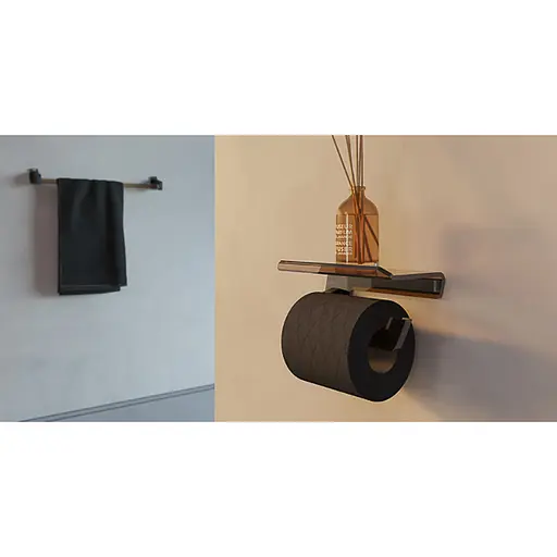 Тримач для рушника Sonia Luce dark eighties 182558 - фото 2