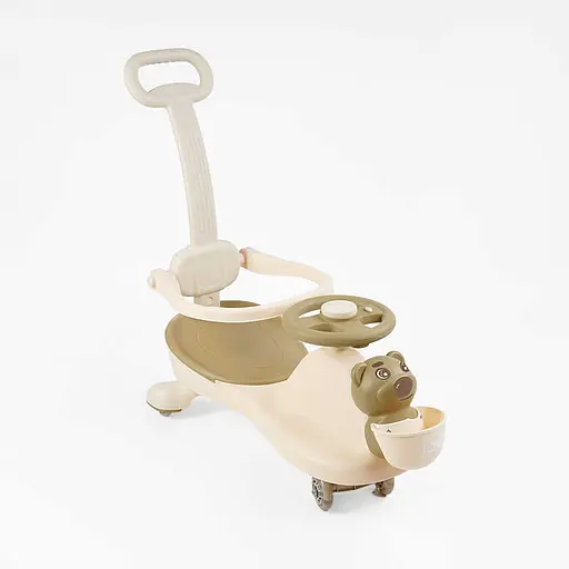 Каталка-толокар JOY, колеса PU со светом, музыка и свет, защитный бампер, родительская ручка, SJ-849-26